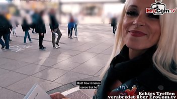 La blonde dans la rue a payé pour le sexe